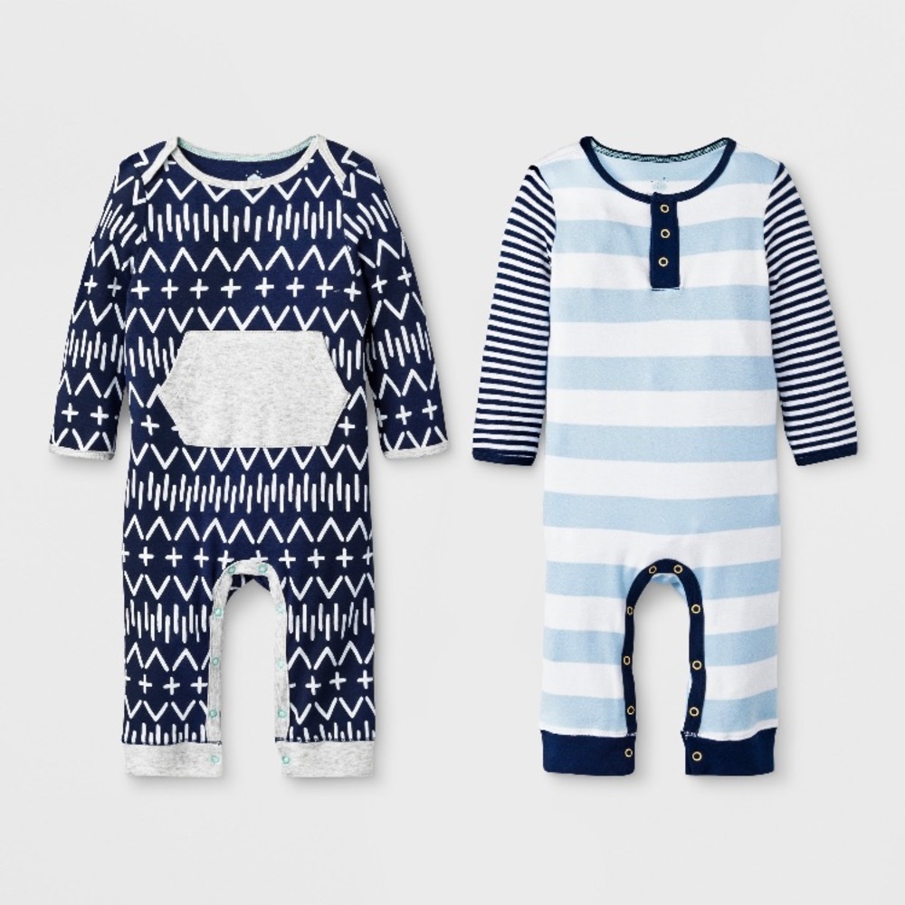 Boys two piece romper set - 3-6month